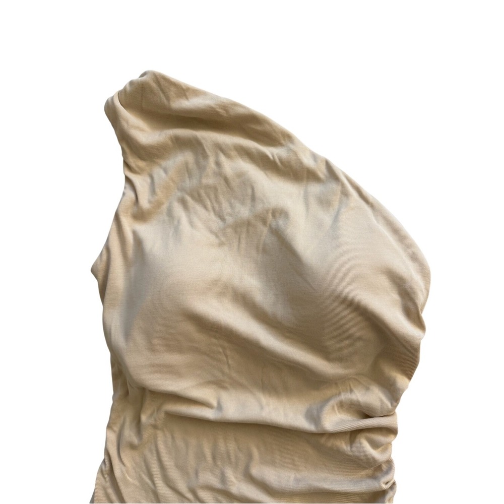 OGL Sandwashed One Shoulder Ruched Bra Tank size XS Morning Mist NWT - Picture 6 of 14
